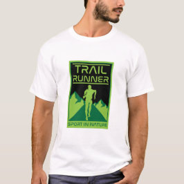 Camiseta O Esporte De Trilha Na Natureza
