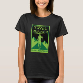 Camiseta O Esporte De Trilha Na Natureza