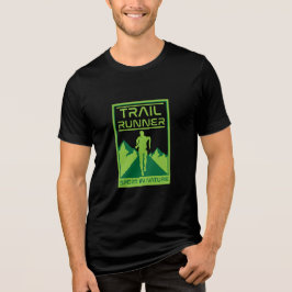 Camiseta O Esporte De Trilha Na Natureza