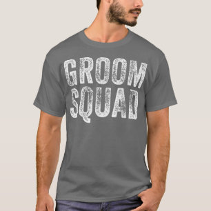 Camiseta O Esquadrão do Noivo Festa de Despedida de Solteir
