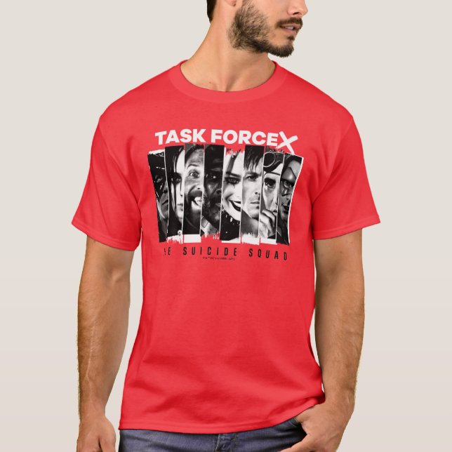 Camiseta O Esquadrão Suicida | Task Force X (Frente)