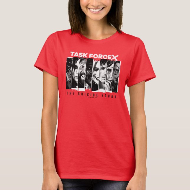 Camiseta O Esquadrão Suicida | Task Force X (Frente)