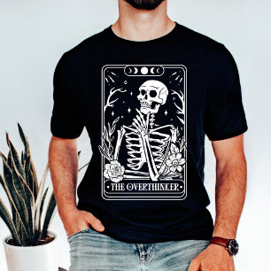 Camiseta O Esqueleto do Tarot do Pensador