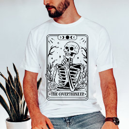 Camiseta O Esqueleto do Tarot do Pensador