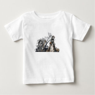 Camiseta O esqueleto e a noiva do corpo.