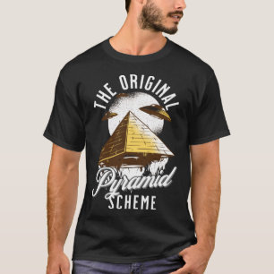 Camiseta O esquema original da pirâmide egípcia