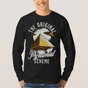 Camiseta O Esquema Original da Pirâmide Egípcio
