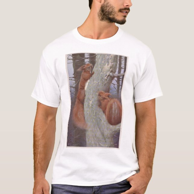 Camiseta O ESQUILO (Sciurus vulgaris) (Frente)