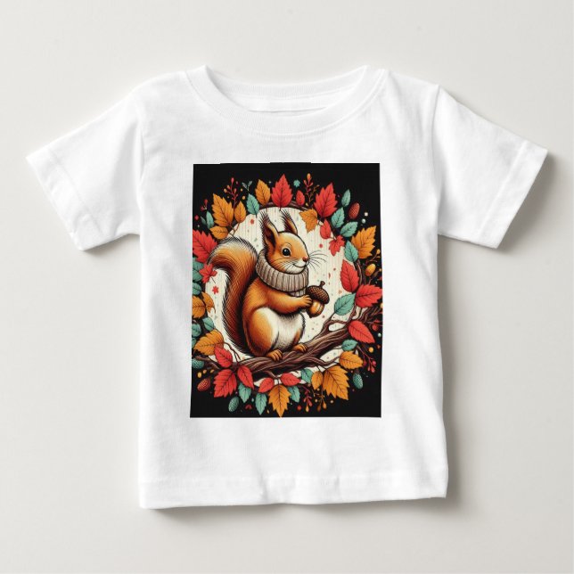 Camiseta O Esquilo Sorridente (Frente)