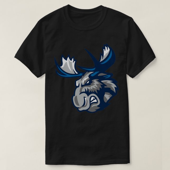 Camiseta O essencial do hóquei em manitoba Moose (Frente do Design)