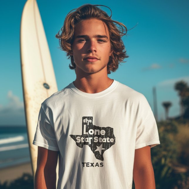 Camiseta O Estado da Estrela Solitária (Criador carregado)