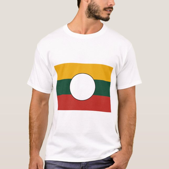 Camiseta o estado de Shan, Myanmar (Frente)
