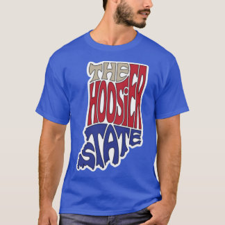 Camiseta O Estado Hoosier Indiana