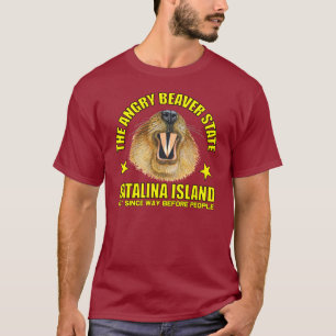 Camiseta O estado irritado do castor