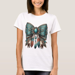 Camiseta o estilo de arco ocidental