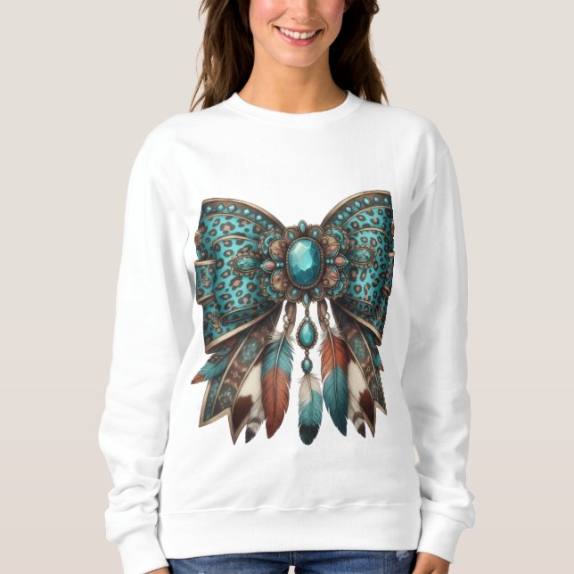 Camiseta o estilo de arco ocidental (Frente)