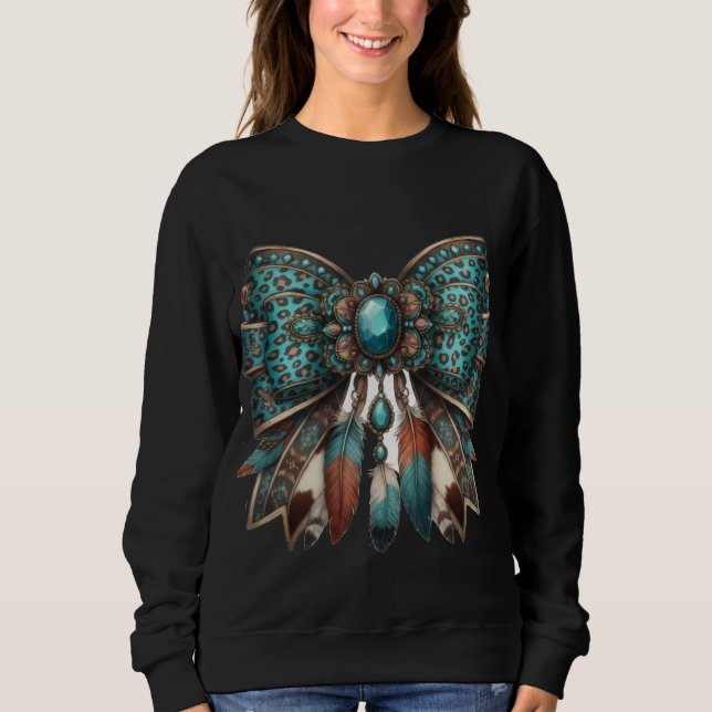 Camiseta o estilo de arco ocidental (Frente)