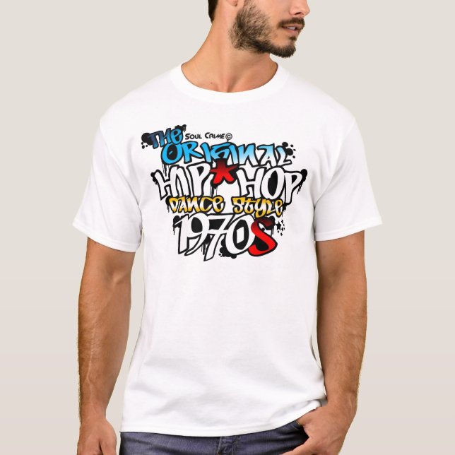 Camiseta O estilo original da dança de Hip Hop (Frente)