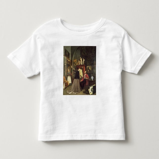 Camiseta O estúdio do artista (Frente)