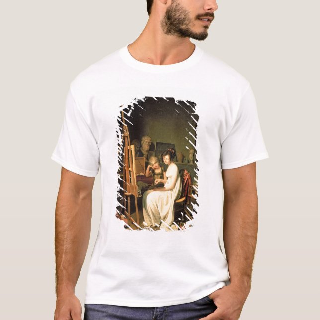 Camiseta O estúdio do artista (Frente)