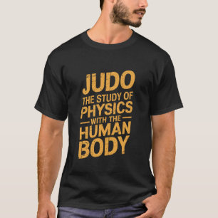 Camiseta O Estudo da Física com o Corpo Humano, Karate F