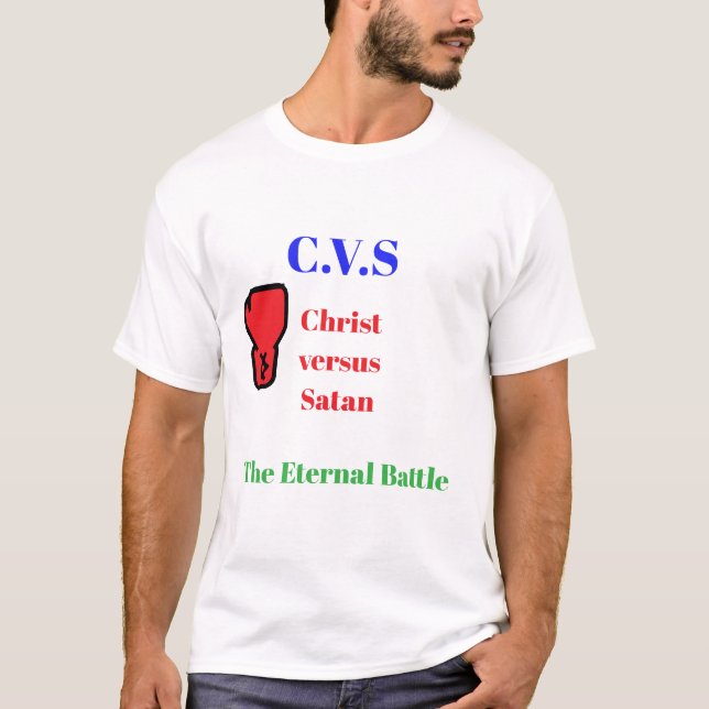 Camiseta O eterno CVS (Frente)
