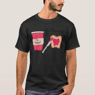 Camiseta O Evangelho Vai Espalhá-lo 
