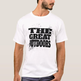 Camiseta O Excelente ao ar livre