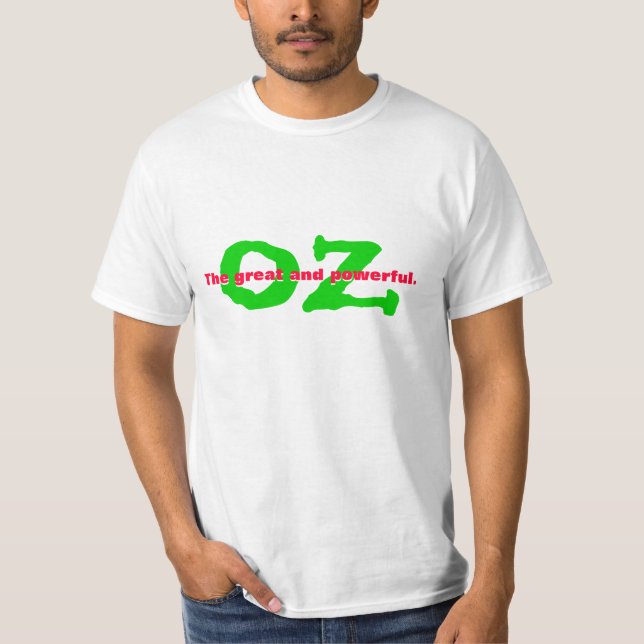 Camiseta O excelente e poderoso. Onça (Frente)