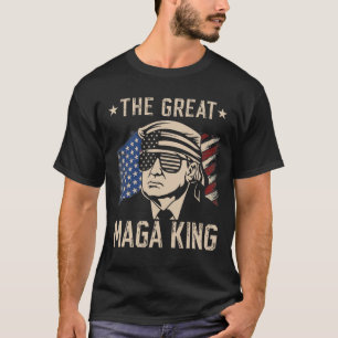 Camiseta O Excelente Maga King Engraçado Trump Ultra Maga E