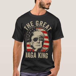 Camiseta O Excelente Maga King Engraçado Trump Ultra Maga K
