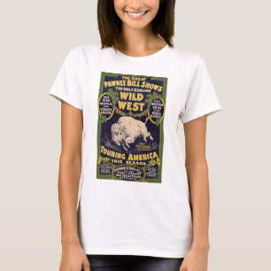 Camiseta O Excelente Pawnee Bill Mostra, Vintage Circus Pos