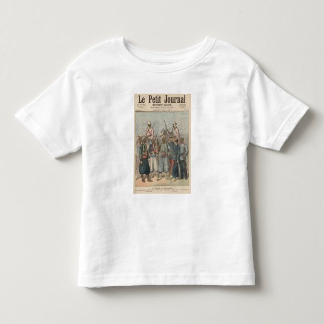 Camiseta O exército colonial (Frente)