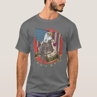 Camiseta O exército de veteranos da águia