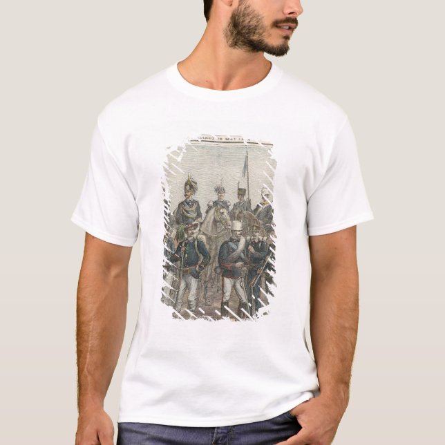 Camiseta O exército italiano (Frente)