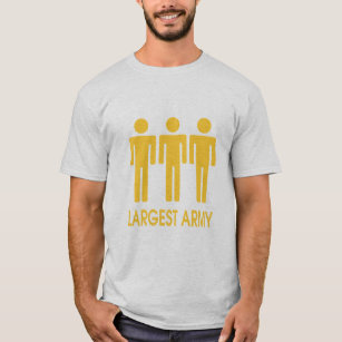 Camiseta O exército o maior