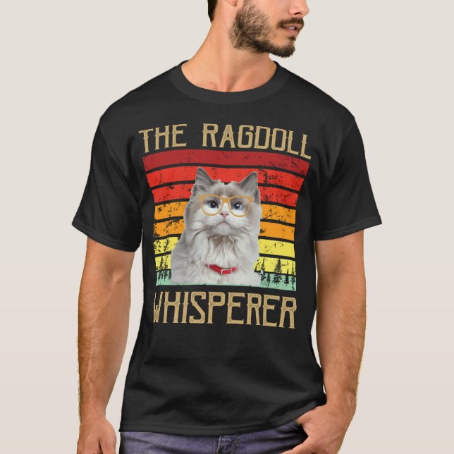 Camiseta O Falador de Ragdoll Gato (Frente)