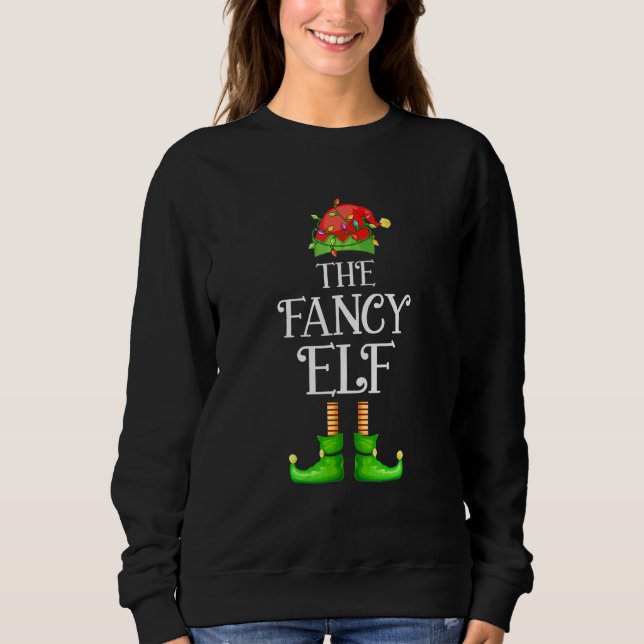 Camiseta O Fancy Elf Matching Group Natal (Frente)