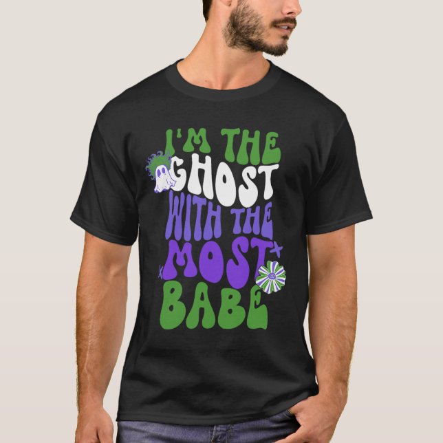 Camiseta O Fantasma Com A Maioria Dos Bebês (Frente)
