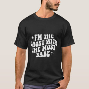 Camiseta O Fantasma Com o Mais Bebê Halloween Divertido Hor