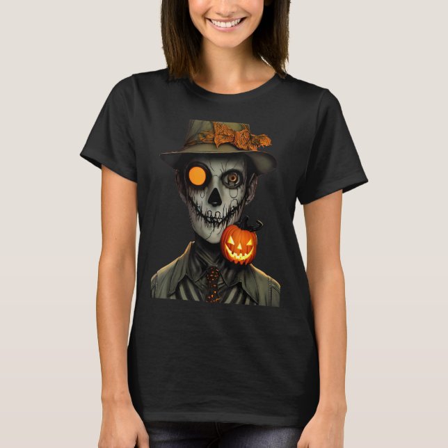 Camiseta O Fantasma da Cabeça de Bomba deste Ano é o Hallow (Frente)