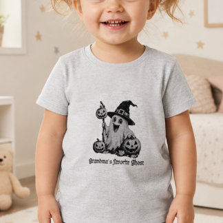 Camiseta O Fantasma Favorito da Vovó, Brincalhão de Hallowe