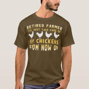 Camiseta O Farmer Fazenda Bird Vai Cuidar Do Meu