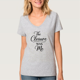 Camiseta O Fechamento Era Eu