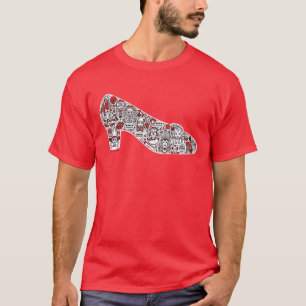 Camiseta O Feiticeiro da Arte de Oz Doodle