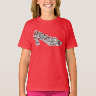 Camiseta O Feiticeiro da Arte de Oz Doodle