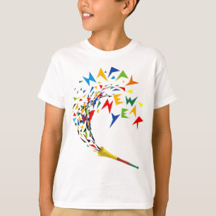 Camiseta O feliz ano novo