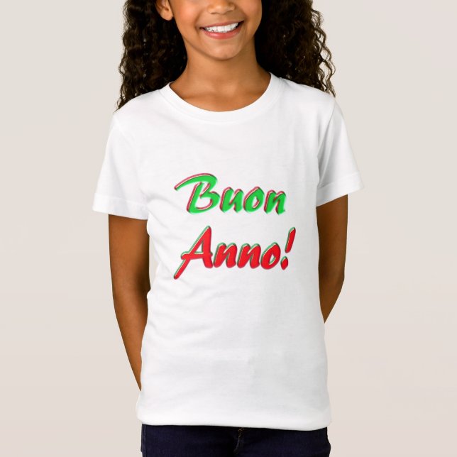 Camiseta O feliz ano novo (Frente)