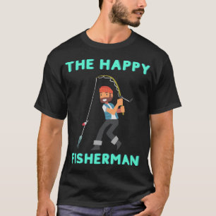 Camiseta O Feliz Pescador para homem