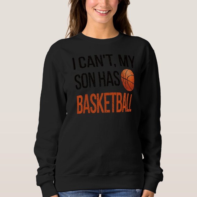 Camiseta O Filho Jogou Basquete Mãe (Frente)